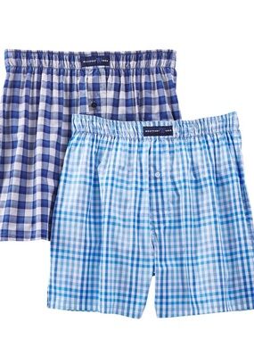 Westport Big & Tall Luxe Cotton Woven Boxer Shorts 100% Cotton 4XB (2 two-packs)